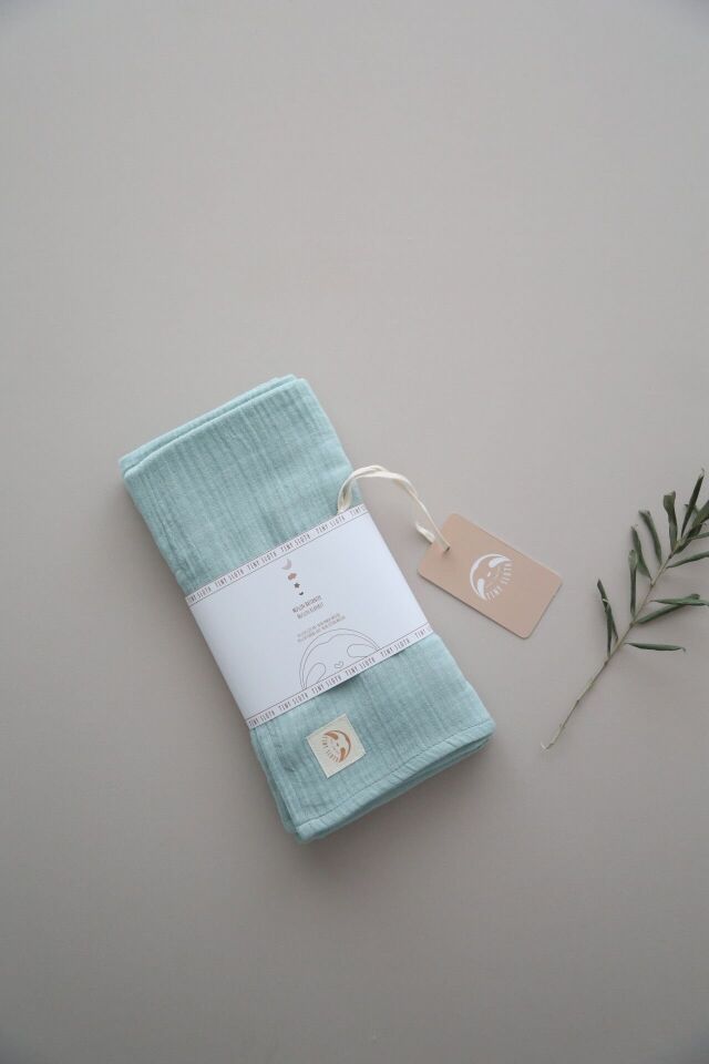 Mint 2 Katlı Müslin Battaniye