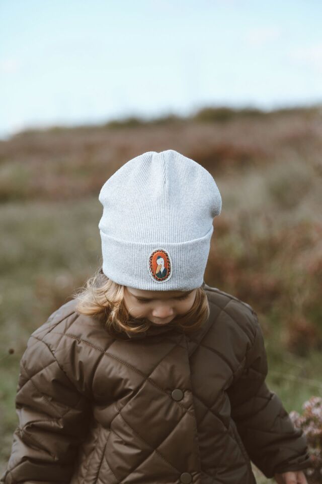 Gri Çocuk - Bebek Bere Unisex