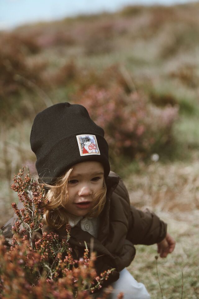 Siyah Çocuk - Bebek Bere Unisex