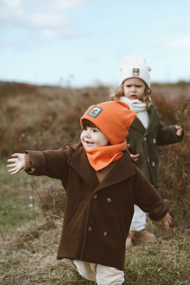 Turuncu Çocuk - Bebek Bere Unisex 4-8