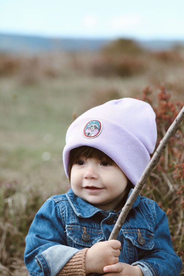 Lila Çocuk - Bebek Bere Unisex