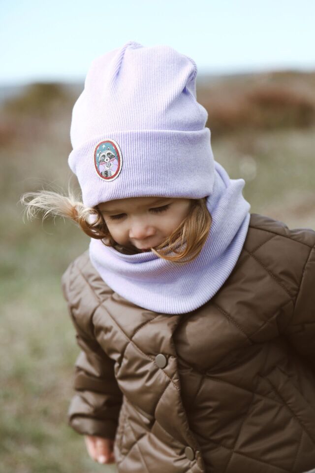 Lila Çocuk - Bebek Bere Unisex
