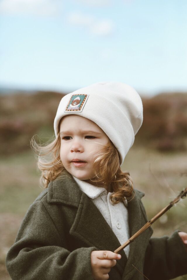 Ekru Çocuk - Bebek Bere Unisex