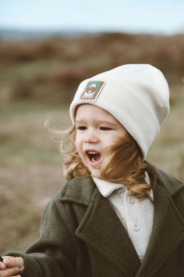 Ekru Çocuk - Bebek Bere Unisex