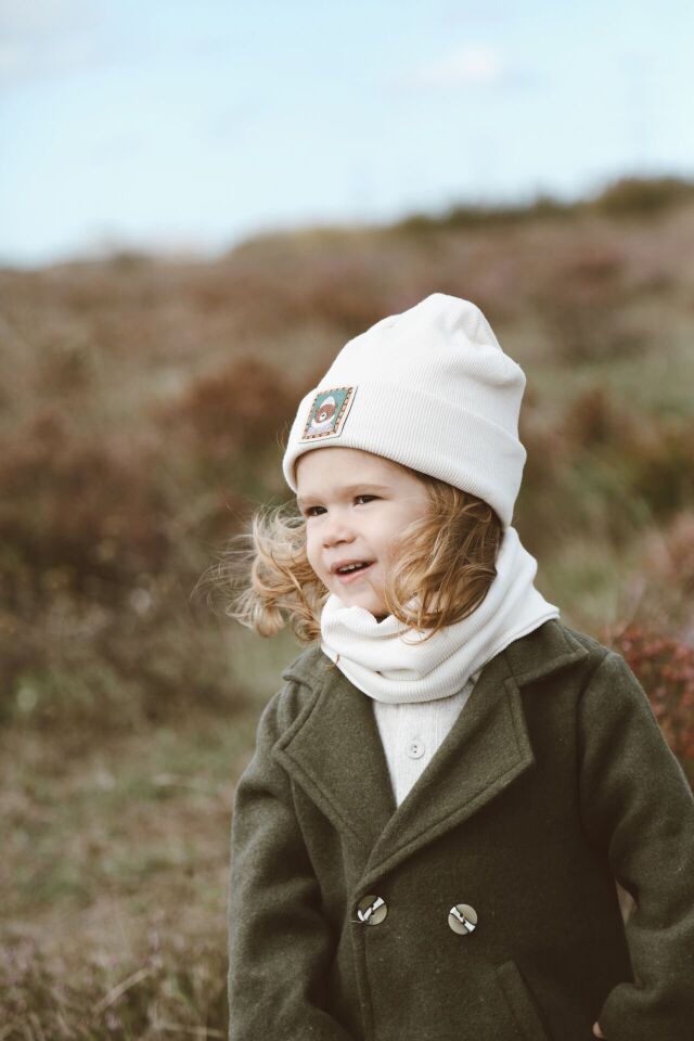 Ekru Çocuk - Bebek Boyunluk Unisex