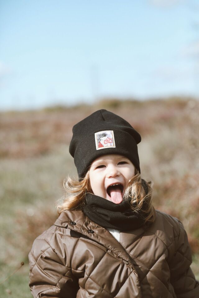 Siyah Çocuk - Bebek Boyunluk Unisex