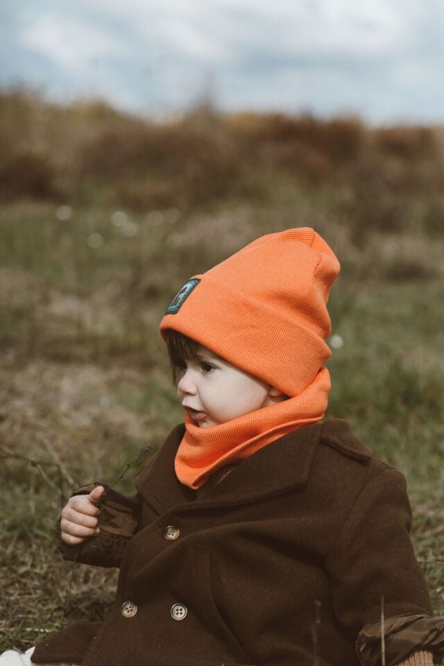Turuncu Çocuk - Bebek Boyunluk Unisex