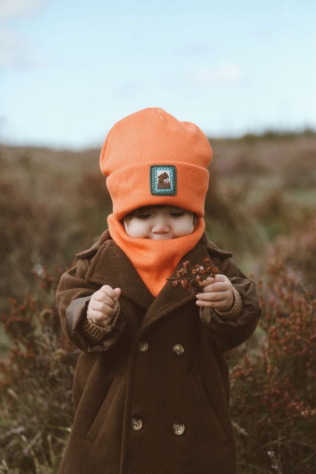 Turuncu Çocuk - Bebek Boyunluk Unisex
