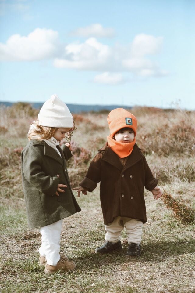 Turuncu Çocuk - Bebek Boyunluk Unisex