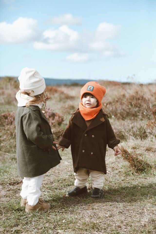 Turuncu Çocuk - Bebek Boyunluk Unisex